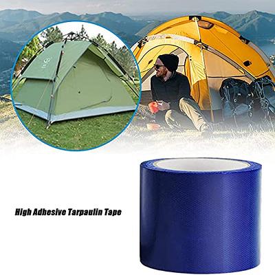 High Adhesive Tarpaulin Tape, Tent Repair Tape, Canvas Repair Tape