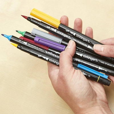 Kingart Pro Double-Ended Art Alcohol Marker Sets