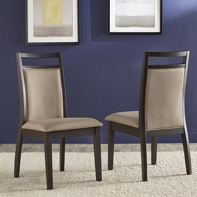 Dining Chairs Soft Fabric Dining Room Chairs with Seat Cushions Set of 2 -  Yahoo Shopping