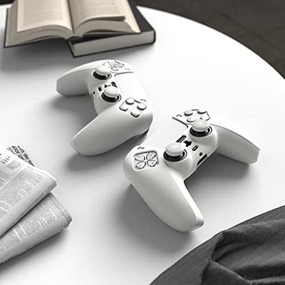 PlayVital White Pure Series Anti-Slip Silicone Cover Skin for ps5  Controller, Soft Rubber Case for ps5 Wireless Controller with White Thumb  Grip Caps - Yahoo Shopping