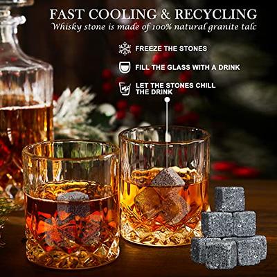 2-PC SET Metal Shot Glasses Stainless Steel Whiskey Glasses, For Scotch  Bourbon