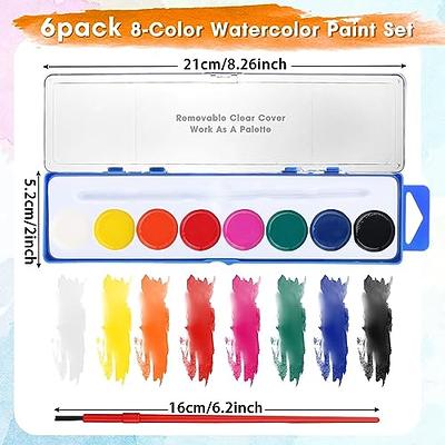 Dyvicl Watercolor Paint Set 42 Assorted Colors Foldable Paint Set