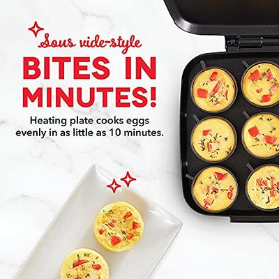 Egg Bite Maker with Silicone Molds for Breakfast Sandwiches 