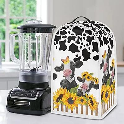 Grey Stand Mixer Quilted Dust Cover with Pockets Compatible with