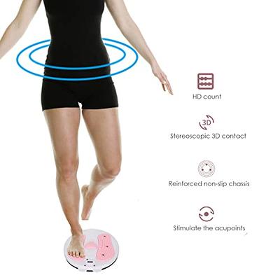 Electronic Twist Waist Disc Board, Ab Stomach Waist Exercise Twist Board, Pink  Abdominal Workout Equipment, Acupressure Nodes Foot Massage - Yahoo Shopping