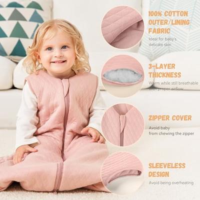 Yoofoss Baby Sleep Sack Wearable Blanket 100% Cotton Soft Breathable 2