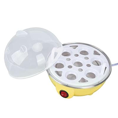 Asixxsix Rapid Egg Cooker, 7 Egg Capacity Electric Egg Boiler with Auto  Shut Off Egg Maker