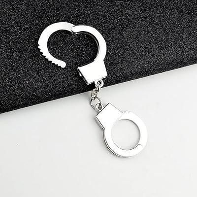 Mini Handcuffs Key Ring Keychain Accessories Key Chain Rings For Crafts  Novelty Keyring Keychain Accessories Key Chain Rings For - AliExpress