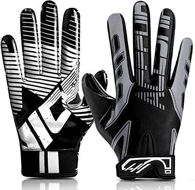  iGym Football Gloves - Tacky Grip Skin Tight Adult Football  Gloves - Enhanced Performance Football Gloves for Men Adult Youth : Sports  & Outdoors