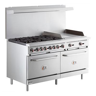 Cooking Performance Group S60-L Liquid Propane 10 Burner 60 Range