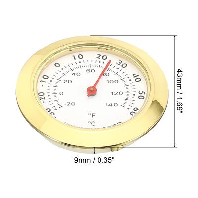 1.69” Mini Indoor Outdoor Thermometer °C/°F Temperature Monitor