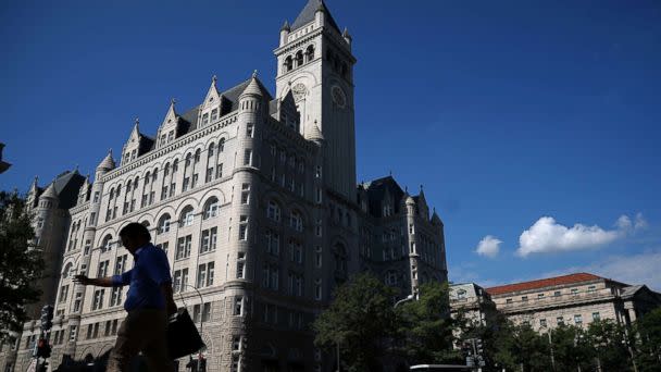 PHOTO: The Trump International Hotel is shown on Aug. 10, 2017 in Washington. (Win McNamee/Getty Images, FILE)