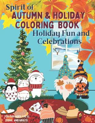 Christmas Coloring Book for Kids Ages 8-12: A Christmas Coloring Books with  Fun Easy and Relaxing Pages Gifts for Boys Girls Kids (Paperback)