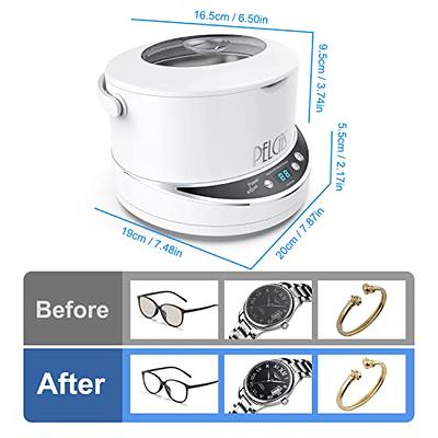 45khz Professional Ultrasonic Jewelry Cleaner Machine 25oz