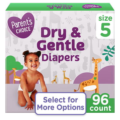 Parent's Choice Dry & Gentle Diapers Size 7, 120 Count (Select for More  Options) - Yahoo Shopping