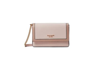 kate spade new york Morgan Colorblocked Saffiano Leather Flap Chain Wallet  Crossbody Bag