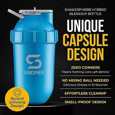 SHAKESPHERE Tumbler: Protein Shaker Bottle and Smoothie Cup, 24 oz