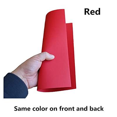 20 Sheets Red Cardstock 8.5 x 11 250gsm Thick Red cardstock Paper for DIY  Art