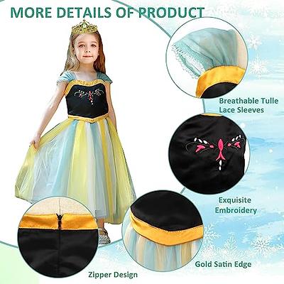 Frozen 2 Elsa Dress Up Girls Fancy Cosplay Kids Costume Party Outfit NEW