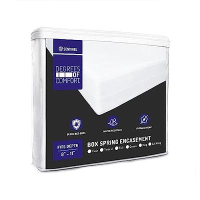 SureGuard Box Spring Encasement Waterproof King Mattress Protector 8-11  Depth