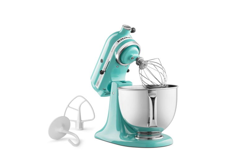 teal kitchenaid hand mixer