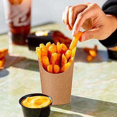 Disposable Greaseproof Kraft Paper Fried Food Take Out Containers