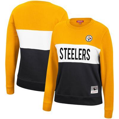 Girls Preschool Black/Gold Pittsburgh Steelers Cheer Captain Jumper Dress