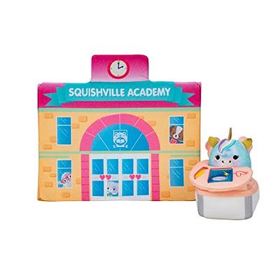  Squishville by Original Squishmallows Sweet Shop - Playset with  2-Inch Priya The Purple Panda, Tres'zure The Teal Cat & Bistro Table and  Chair - Toys for Kids : Toys & Games