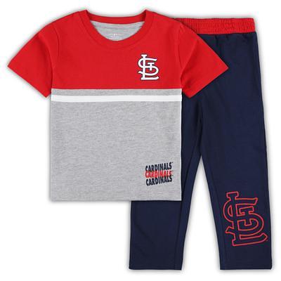 Infant St. Louis Cardinals Tiny Turnip Red State Outline Bodysuit