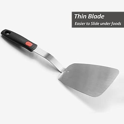 Big Handle Regular Wide Spatula - Black Technical Polymer Handle