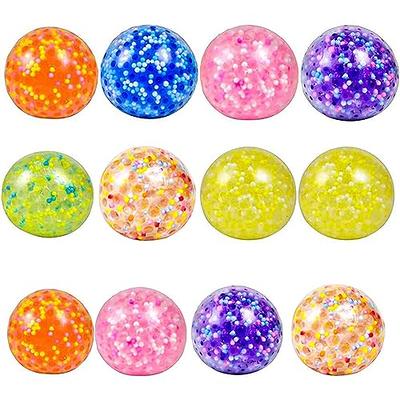 Googly Rubber Stretchy Rubber Spike Ball 12 Units Assorted Soft Squishy Ball  & Stretchable Tentacles Colorful Cool Ball Fidget Toy for Kids and Adults.  Therapy Balls & Party Favor Supply 22163-12s 