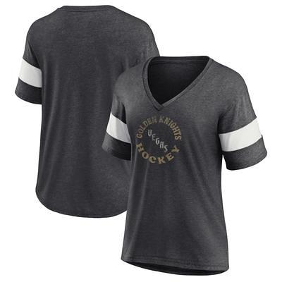 Women's Fanatics Branded Black Vegas Golden Knights Jersey Long Sleeve T- Shirt