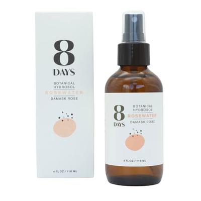 8 Days Aromatherapy Spray, For Room, Body, Pillow, Organic + Vegan, Meditation + Yoga Mist, Essential Oil Room Spray