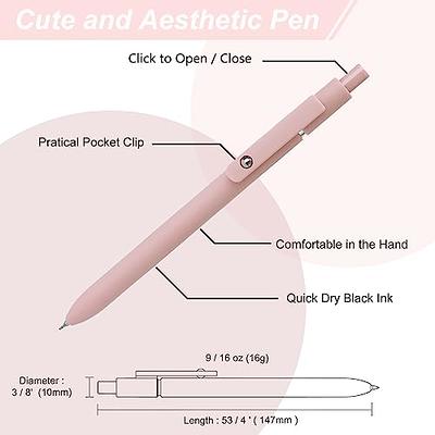 Simple Color Gel Pen 0.5mm Pen Tip Cute Hand Account Annotation