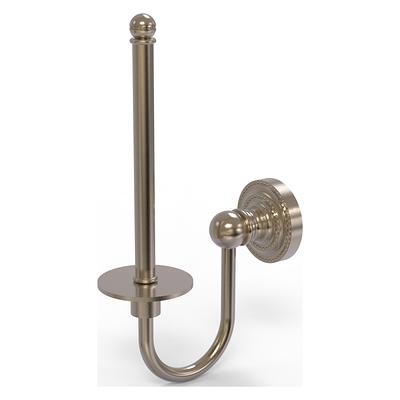 Allied Brass Retro Dot Polished Brass Wall Mount Spring-loaded Toilet Paper  Holder in the Toilet Paper Holders department at