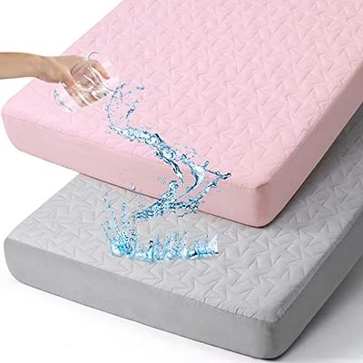 Biloban Pack N Play Mattress Pad, Waterproof Ultra Soft Microfiber ( for  Mini Crib 39 x 27)