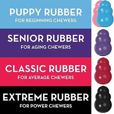 KONG - Senior Dog Toy Gentle Natural Rubber - Fun to Chew, Chase and Fetch  - for Medium Dogs