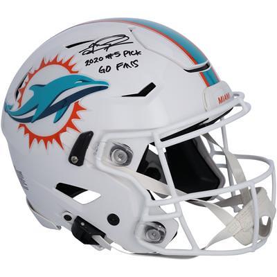 Tyreek Hill Jaylen Waddle & Tua Tagovailoa Miami Dolphins Autographed  Riddell Speed Logo Authentic Helmet