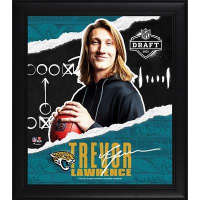 Trevor Lawrence Rookie Jacksonville Jaguars Jersey IMPACT Frame