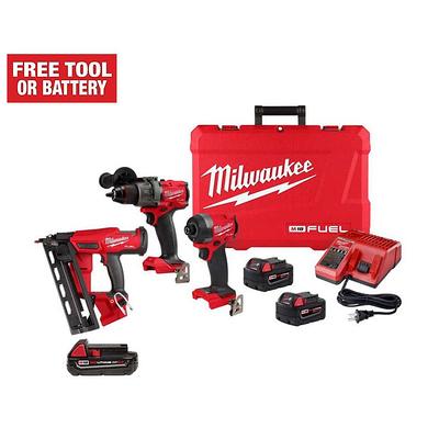 Milwaukee M18 FUEL 18V Lithium-Ion Brushless Cordless Combo Kit w