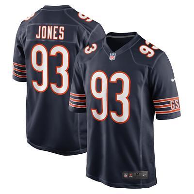 Men's Nike Justin Fields White Chicago Bears Player Name & Number T-Shirt