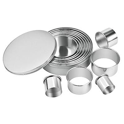 Round Cookie Biscuit Cutter Set, 12 Graduated Circle Pastry Cutters, Heavy  Duty Commercial Grade 18/8 304 Stainless Steel Cookie And Dough Cutters