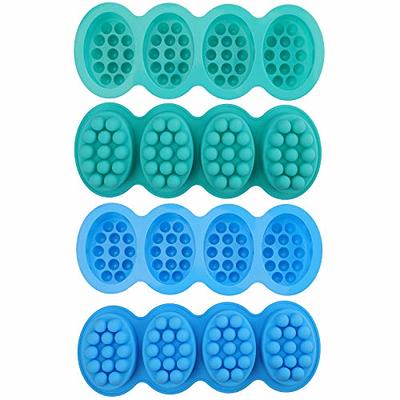  Actvty Silicone Massage Bar Soap Molds, 2 Pack 3D Hair Comb Ice  Mold, Hair Brush Silicone Soap Molds for Soap Making, DIY Unique Hair Masks  Salon Spa Scalp Massager