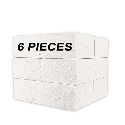 SIMOND STORE Insulating Fire Brick - 2500F Rated - 2-1/2 x 4-1/2 x 9 -  Soft Fire Bricks for Forge Pizza Oven Wood Stove Kiln Fireplace Fire Pit