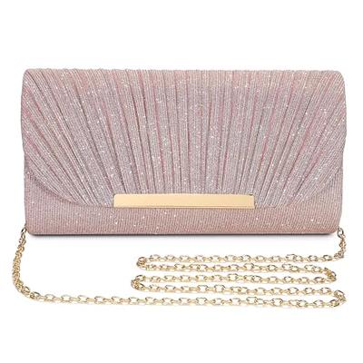 Ted Baker Black and Rose Gold Clutch Purse