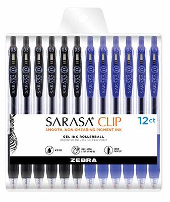  Zebra Pen ClickArt Retractable Marker Pen, Fine Point