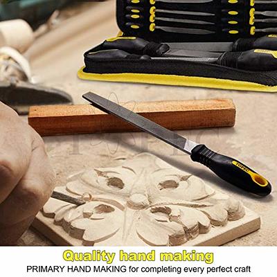 New 18Pcs Wood Carving Tool Kit Multipurpose Wood Whittling Set
