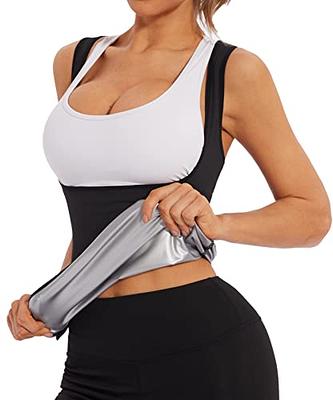 Women Slimming Sauna Sweat Suits Fat Burning Tops Waist Trainer