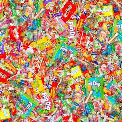 Candy Pack - Bulk Halloween Variety - Parade Candies - Pinata Candy -  Individually Wrapped Candies for Trick or Treating - Candy Assortment- Fun  Size