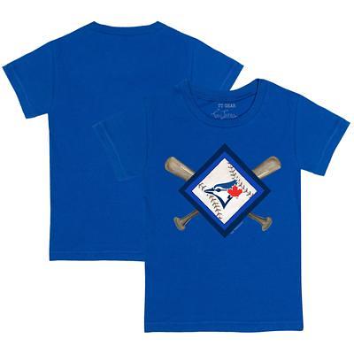 Youth Tiny Turnip White Toronto Blue Jays Baseball Crossbats T-Shirt -  Yahoo Shopping